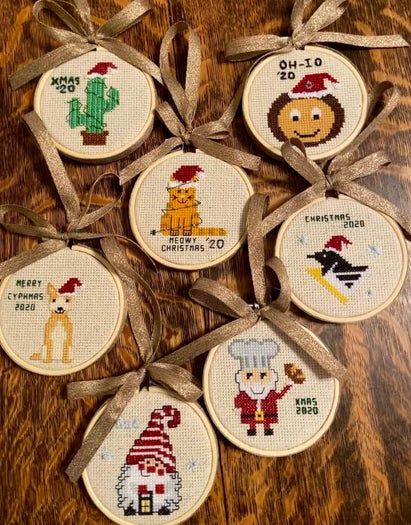 圣诞节十字绣装饰品DIY教程:手工制作个性化挂饰-第1张图片-趣作屋 圣诞节十字绣装饰品DIY教程:手工制作个性化挂饰-第1张图片-趣作屋