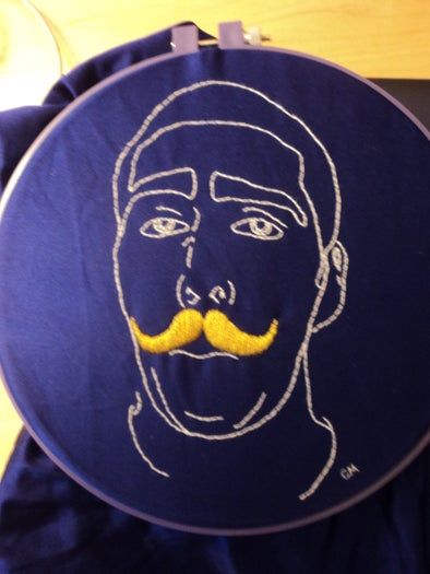 手工刺绣肖像教程：低成本制作个性化圣诞礼物-第18张图片-趣作屋