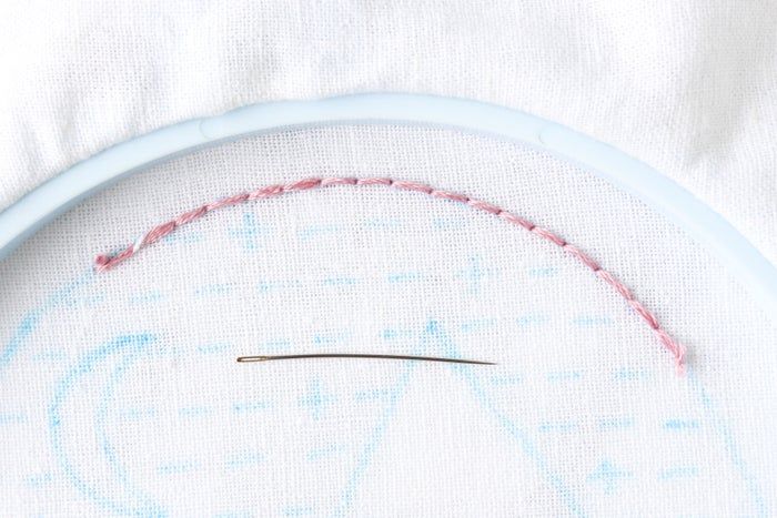 免费山景刺绣针法教程：掌握8种基础刺绣技巧-第15张图片-趣作屋