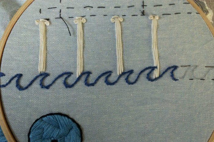 手工刺绣入门教程:掌握回针绣、茎状绣与缎面绣技巧-第11张图片-趣作屋 手工刺绣入门教程:掌握回针绣、茎状绣与缎面绣技巧-第11张图片-趣作屋