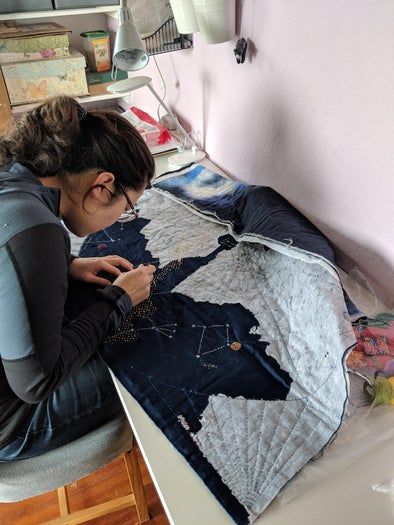 DIY星座被子制作教程:记录宝宝出生时刻的璀璨星空-第13张图片-趣作屋 DIY星座被子制作教程:记录宝宝出生时刻的璀璨星空-第13张图片-趣作屋