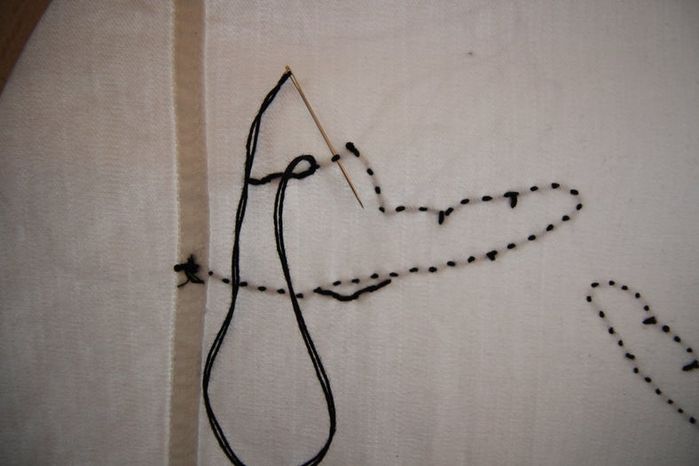 DIY牛仔夹克Sashiko刺绣教程：从零开始的创意手工改造-第21张图片-趣作屋