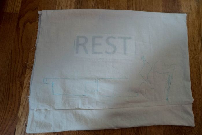 手工刺绣枕头制作教程-第6张图片-趣作屋