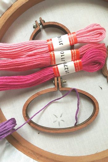 DIY迷你刺绣项链制作教程-第3张图片-趣作屋