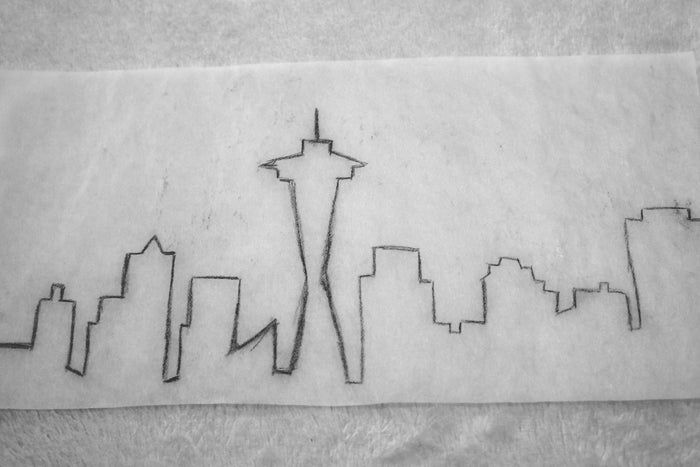 手工制作天际线图案T恤教程-第8张图片-趣作屋