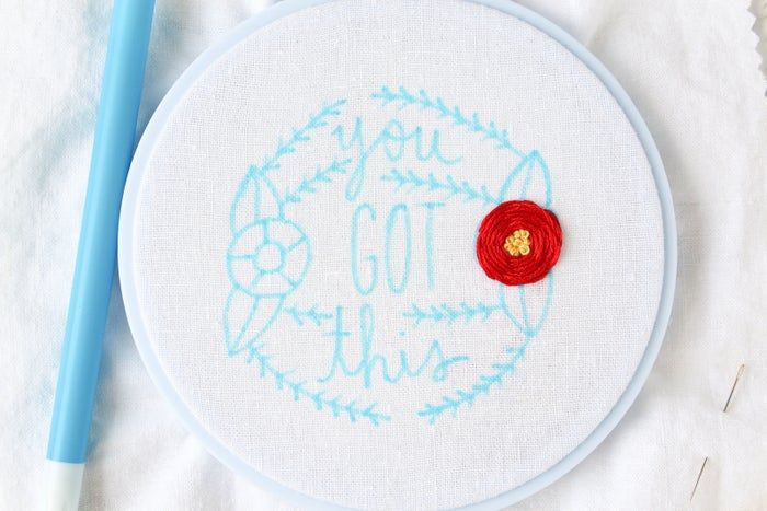 带法式结刺绣花朵制作教程-第4张图片-趣作屋 带法式结刺绣花朵制作教程-第4张图片-趣作屋