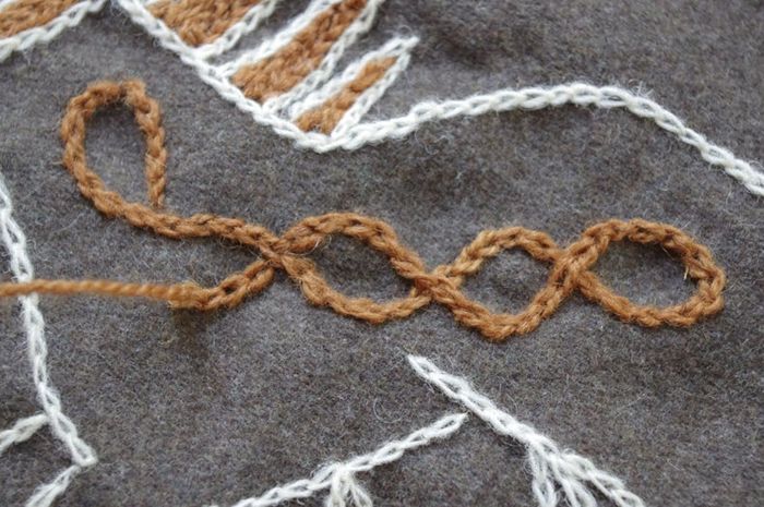 维京风格刺绣教程：手工制作奥丁神马斯莱普尼尔-第13张图片-趣作屋