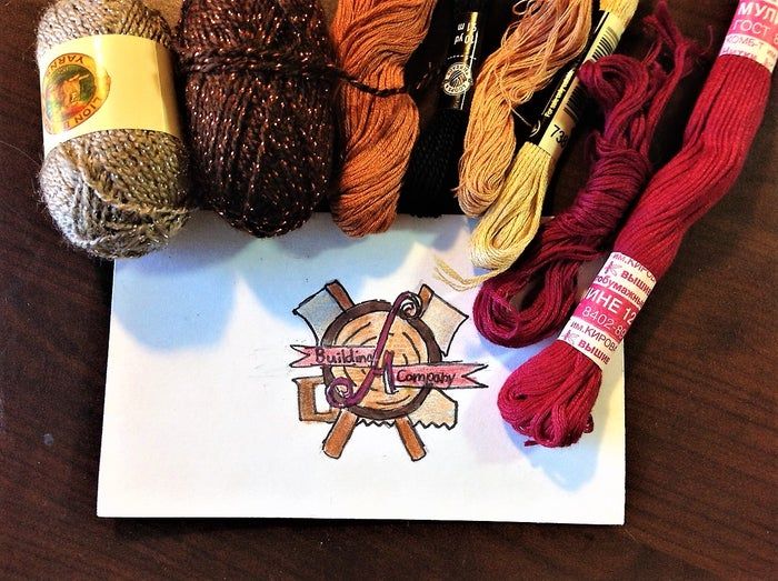 手工刺绣社交媒体标志补丁教程-第10张图片-趣作屋