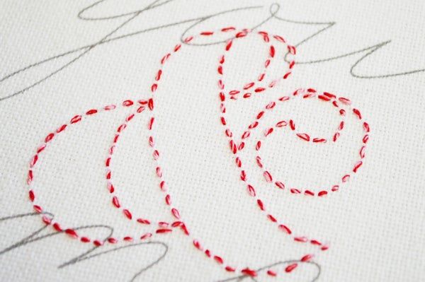 情人节DIY爱心刺绣教程:亲手制作浪漫挂墙艺术品-第9张图片-趣作屋