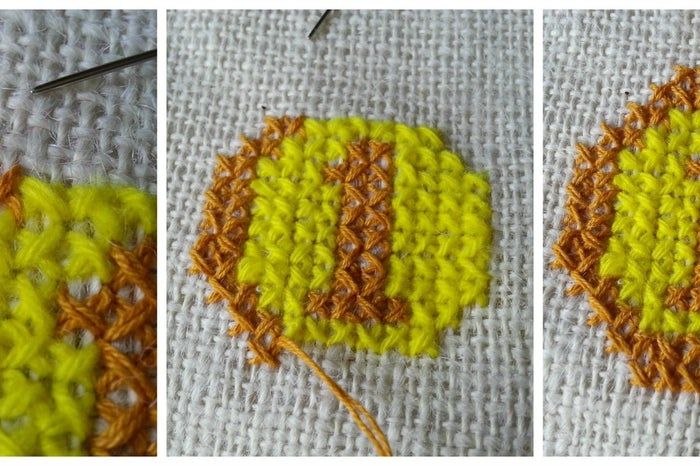 冬季奥运会主题十字绣教程：金牌、花环与五环刺绣全攻略-第11张图片-趣作屋