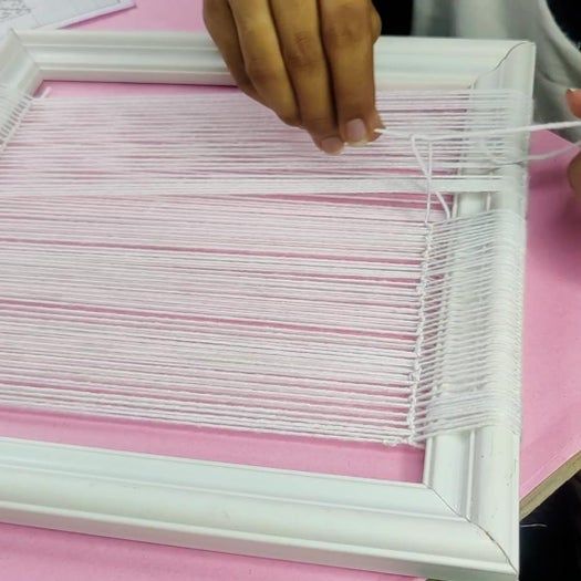 低成本羊毛网格图案手工制作教程-第14张图片-趣作屋