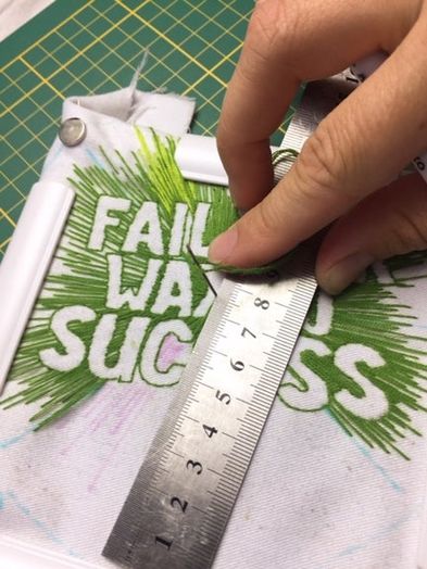 负空间刺绣励志名言DIY教程-第10张图片-趣作屋