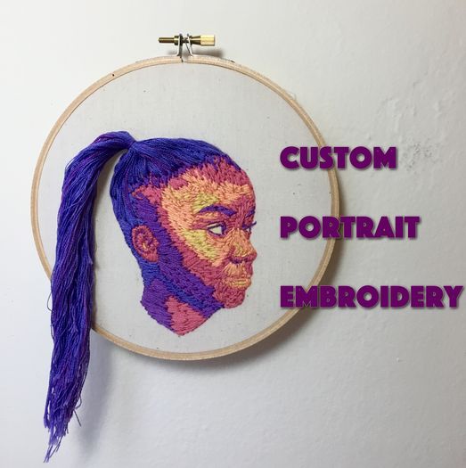 零基础也能DIY线描风格刺绣肖像教程-第1张图片-趣作屋 零基础也能DIY线描风格刺绣肖像教程-第1张图片-趣作屋