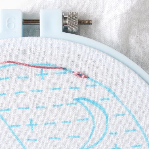 免费山景刺绣针法教程：掌握8种基础刺绣技巧-第12张图片-趣作屋