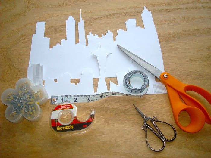 手工制作天际线图案T恤教程-第7张图片-趣作屋