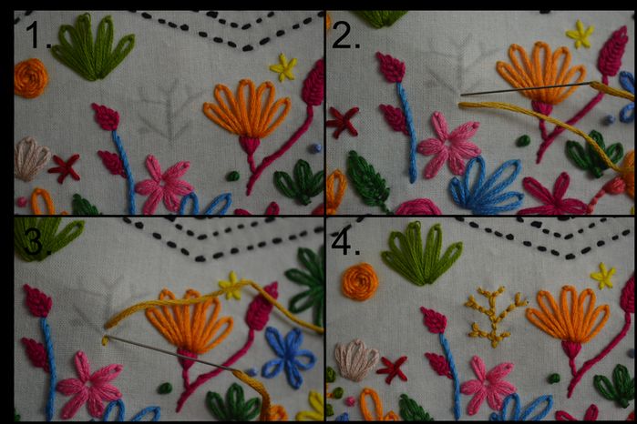 DIY刺绣书套教程：10步打造个性布艺手工艺品-第9张图片-趣作屋