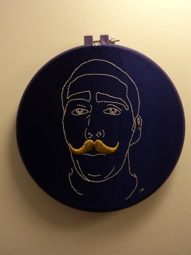 手工刺绣肖像教程：低成本制作个性化圣诞礼物-第21张图片-趣作屋