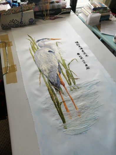 手工刺绣卷轴制作教程:低成本DIY方法-第11张图片-趣作屋 手工刺绣卷轴制作教程:低成本DIY方法-第11张图片-趣作屋