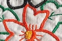 复古手帕手工刺绣教程：打造精美镂空网布手帕-第14张图片-趣作屋