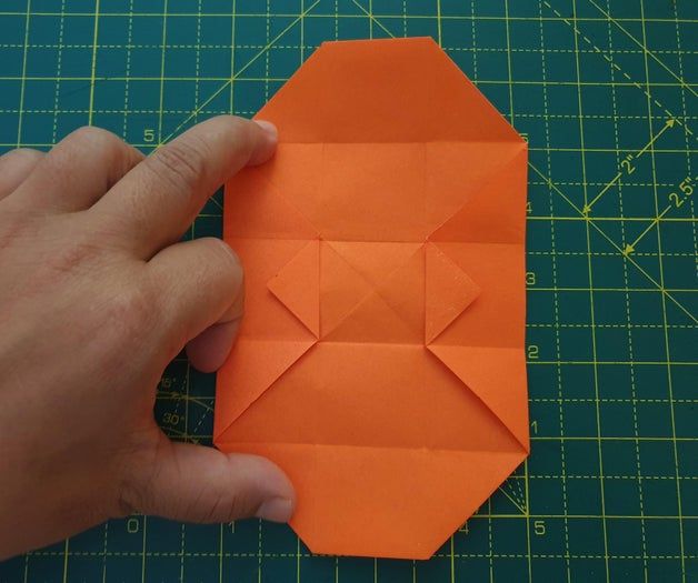 超简单！亲子手工折纸迷你手提包教程-第12张图片-趣作屋