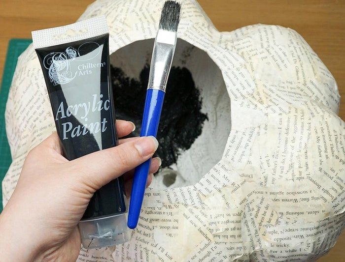 低成本手工制作万圣节南瓜灯教程-第17张图片-趣作屋