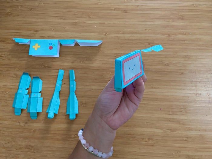 手工制作会动的LunaR游戏机器人教程-第10张图片-趣作屋