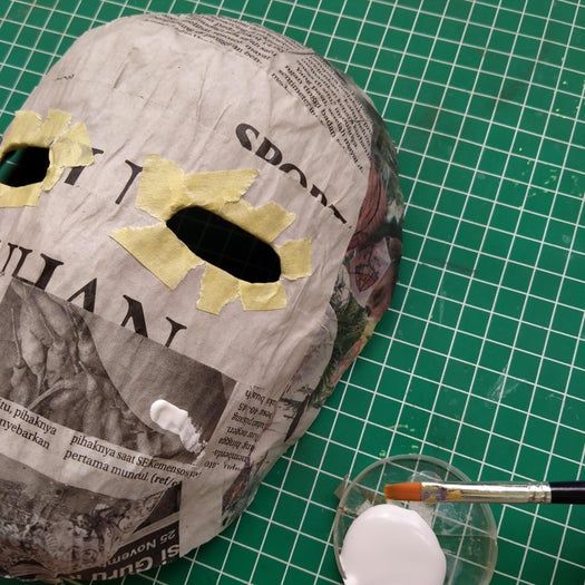 低成本手工制作无脸男面具教程-第12张图片-趣作屋