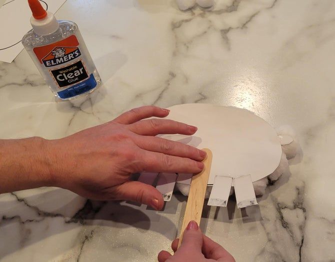 简单手工制作羊毛小羊手偶，适合节日DIY-第10张图片-趣作屋