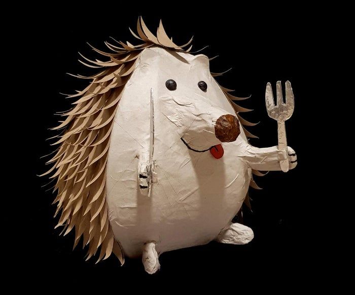 手工制作刺猬礼物包装教程，简单又有趣的DIY惊喜-第1张图片-趣作屋