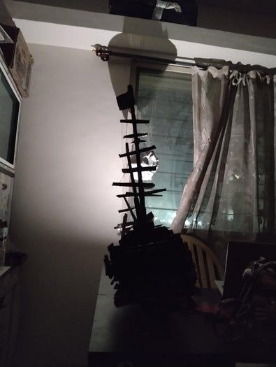 低成本手工制作黑珍珠号模型教程-第2张图片-趣作屋