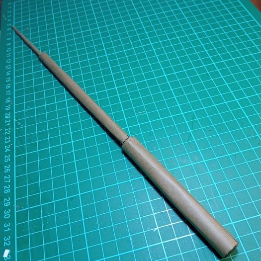 用卷纸管和纸板手工制作《海贼王》千阳号桌面日历收纳盒-第25张图片-趣作屋