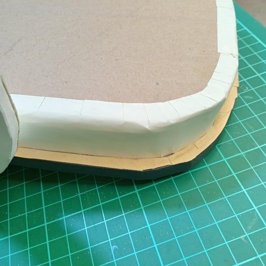 用卷纸管和纸板手工制作《海贼王》千阳号桌面日历收纳盒-第22张图片-趣作屋