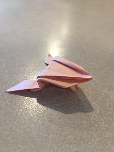 超简单会跳的折纸青蛙教程-第18张图片-趣作屋