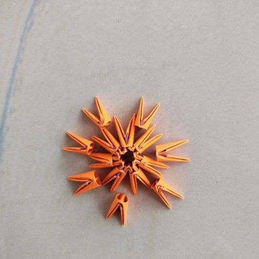 超详细折纸手工教程:零成本制作水果和碗的模块化创意折纸-第13张图片-趣作屋 超详细折纸手工教程:零成本制作水果和碗的模块化创意折纸-第13张图片-趣作屋