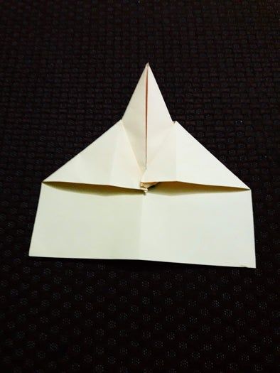 超简单F-15纸飞机折法教程，一扔能飞9米远-第13张图片-趣作屋