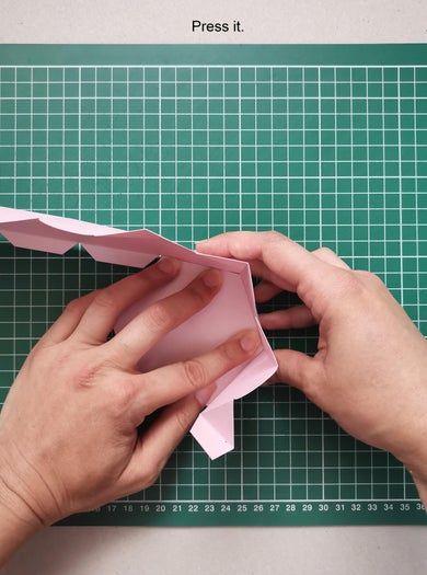 超简单六边形手工礼盒制作教程，附模板和详细步骤-第13张图片-趣作屋