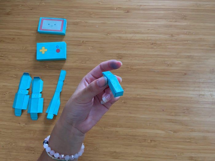 手工制作会动的LunaR游戏机器人教程-第14张图片-趣作屋