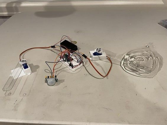 用舵机和折纸打造会动的锦鲤池手工教程-第17张图片-趣作屋 用舵机和折纸打造会动的锦鲤池手工教程-第17张图片-趣作屋