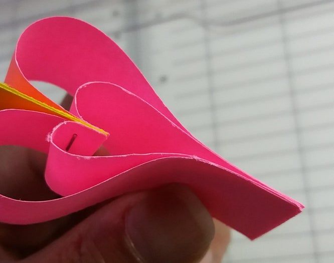 简单手工心形花朵制作教程，迎接春天的装饰小物-第4张图片-趣作屋