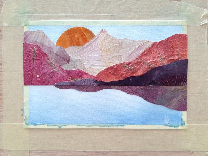 零基础也能做！手工干花明信片DIY教程-第11张图片-趣作屋