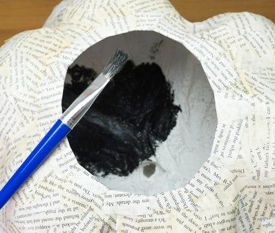 低成本手工制作万圣节南瓜灯教程-第18张图片-趣作屋