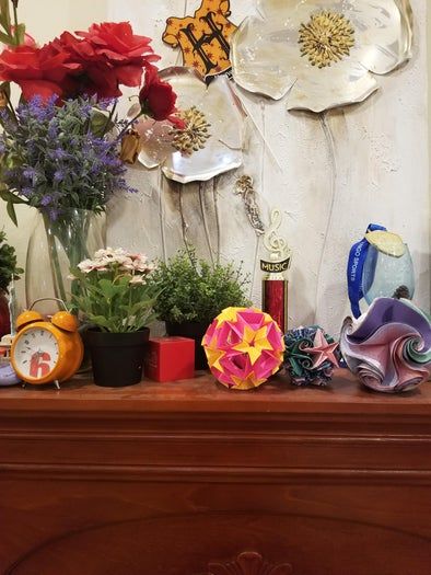 零成本手工折纸星星球教程-第16张图片-趣作屋