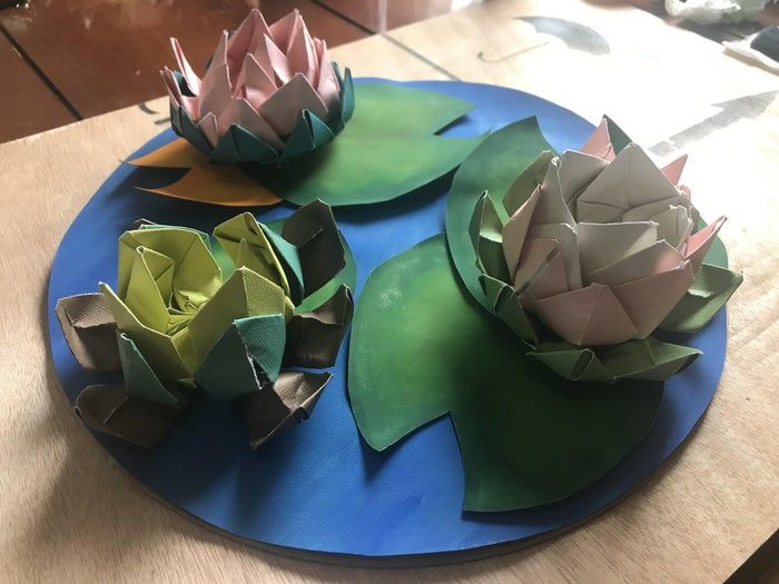 零基础也能轻松折出莲花折纸变体，附详细步骤与创意装饰-第34张图片-趣作屋