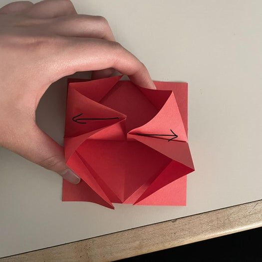 手工折纸玫瑰花教程，简单易学还能永久保存-第15张图片-趣作屋