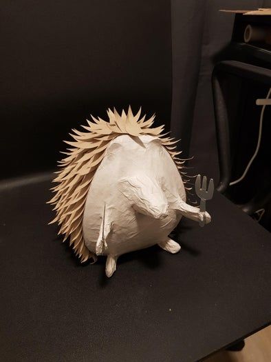 手工制作刺猬礼物包装教程，简单又有趣的DIY惊喜-第12张图片-趣作屋