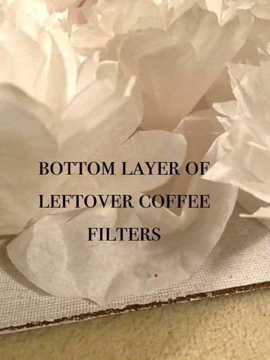 超低成本DIY咖啡滤纸花墙装饰教程，租房也能轻松上手-第25张图片-趣作屋