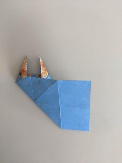 DIY海象折纸书签教程，双色设计超实用！-第19张图片-趣作屋