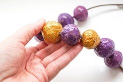 零成本废纸变手工珠子教程，轻松DIY个性项链-第35张图片-趣作屋