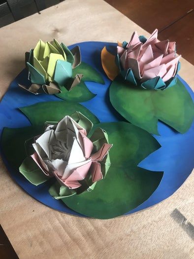 零基础也能轻松折出莲花折纸变体，附详细步骤与创意装饰-第32张图片-趣作屋