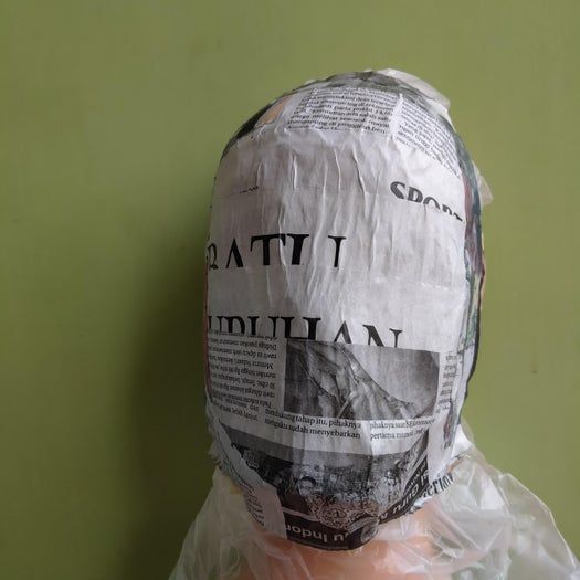 低成本手工制作无脸男面具教程-第7张图片-趣作屋